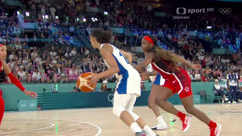 XXXIII. letní olympijské hry 2024 Paříž - Basketbal: Francie - USA