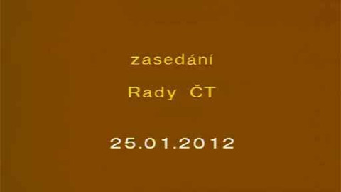 Jednání Rady České televize - 2. jednání Rady ČT v roce 2012