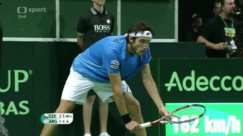 Davis Cup - Česko - Argentina