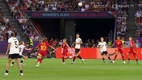 EURO žen 2025 Švýcarsko - Německo - Španělsko