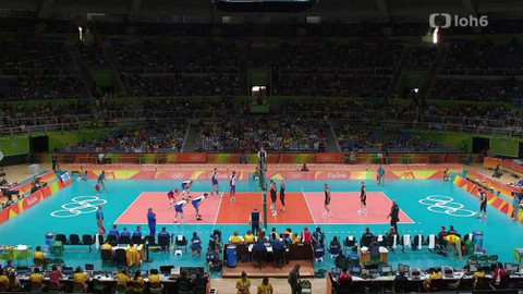 XXXI. letní olympijské hry 2016 Rio de Janeiro - Volejbal: Kanada - Rusko (muži)