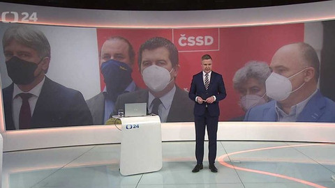 90’ ČT24 - Vicepremiérova žaloba kvůli cestě do Moskvy