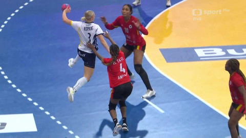 MS v házené žen 2025 - Angola - Švédsko