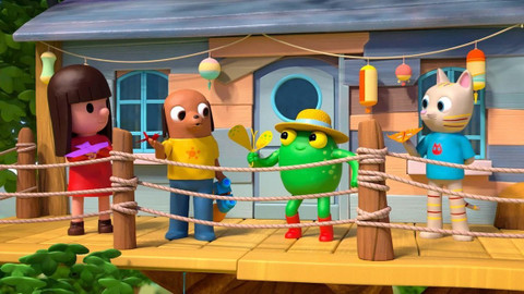 Anna a kamarádi - Závod letadel