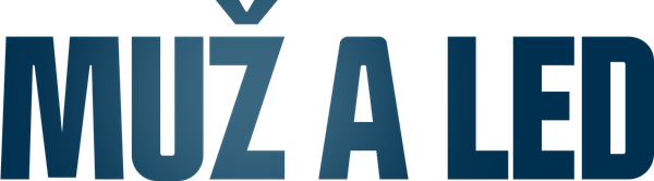 Muž a led