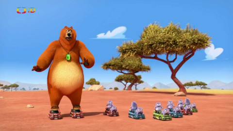 Méďa a lumíci - Divoká jízda