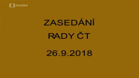 Jednání Rady České televize - 15. jednání Rady ČT v roce 2018