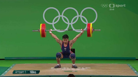 XXXI. letní olympijské hry 2016 Rio de Janeiro - Vzpírání: Muži do 77 kg