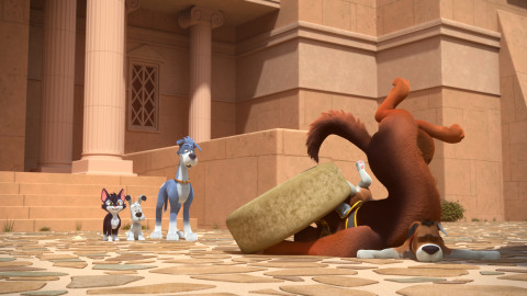 Idefix a smečka Nepoddajných - 13/52 Rozbouřené vody v Lutécii