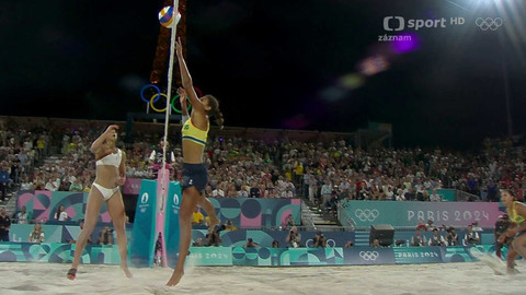 XXXIII. letní olympijské hry 2024 Paříž - Plážový volejbal: Ana Patricia/Duda - Melissa/Brandie