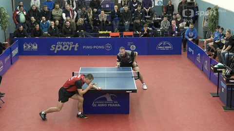 Extraliga stolního tenisu - SF SKK EL Niňo Praha - HB Ostrov