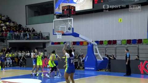 Evropská liga v basketbalu - ZVVZ USK Praha - Basket Landes