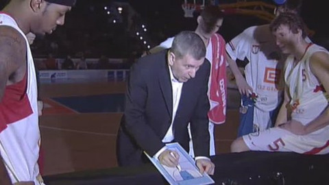 Basketbal - Synthesia Pardubice - ČEZ Basketball Nymburk