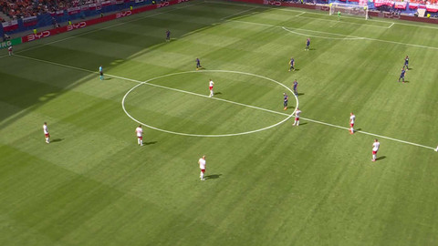 UEFA EURO 2024 Německo - Pohled shora: Polsko - Nizozemsko