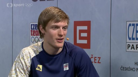 ZOH 2014 Soči - ČEZ Point - Krasobruslař Tomáš Verner