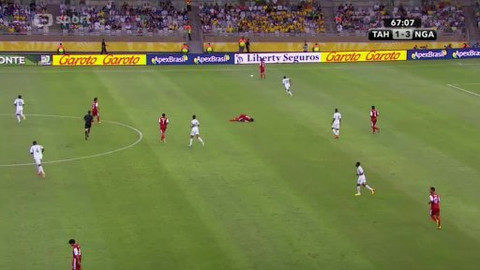 Pohár FIFA 2013 Brazílie - Záznam Tahiti - Nigérie