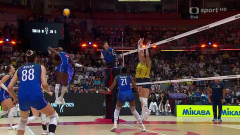 MS ve volejbalu žen 2025 Thajsko - Brazílie - Francie