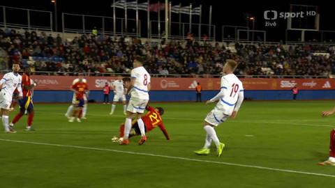 Fotbal - Španělsko - Česko