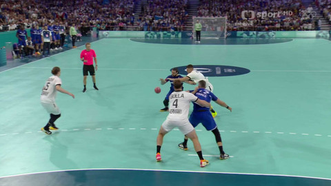 XXXIII. letní olympijské hry 2024 Paříž - Házená: Francie - Německo