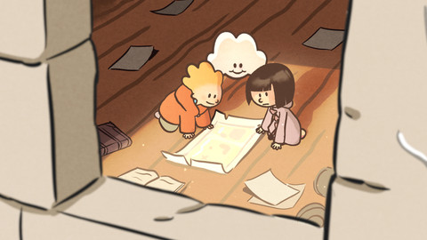 Ella, Oskar a Hú - Mapa pokladu