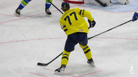 MS v ledním hokeji mužů 2025 Švédsko, Dánsko - Švédsko - Slovinsko