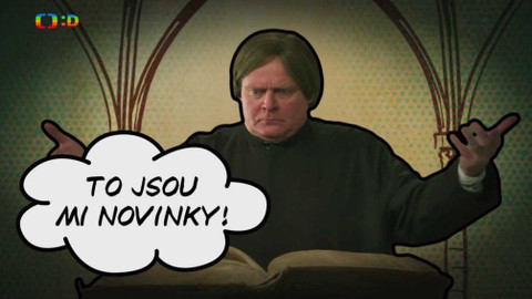 Sám v muzeu - Husova světnice