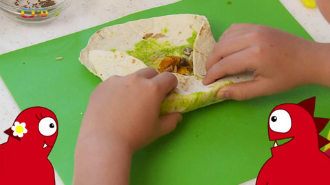 Draci v hrnci - Na tortile z kosmu, vždycky rád si smlsnu