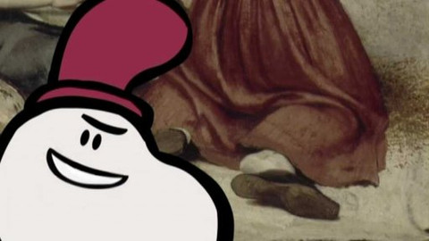 Minuta v muzeu - Obraz Prosévačky pšenice