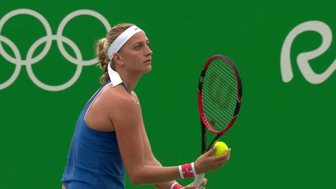 XXXI. letní olympijské hry 2016 Rio de Janeiro - Tenis: Kvitová - Babosová
