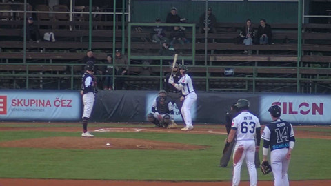 Česká baseballová Extraliga - Eagles Praha - Arrows Ostrava