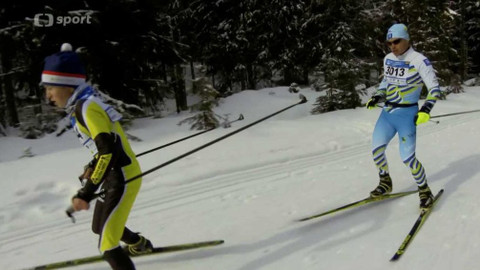 Lyžování - ČT Šumavský skimaraton