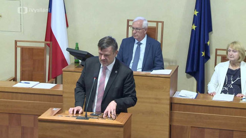 Záznam z jednání schůze Senátu PČR - 13. července 2023