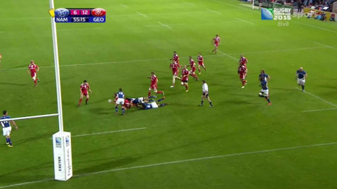 MS v ragby 2015 Anglie - Namibie - Gruzie