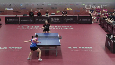 Extraliga stolního tenisu - HB Ostrov Havlíčkův Brod - SKST Plus Hodonín A