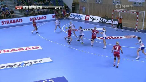 Házená - Česko - Island