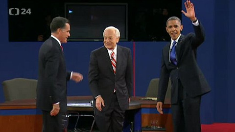 Studio ČT24 - 23. října 2012 03:01