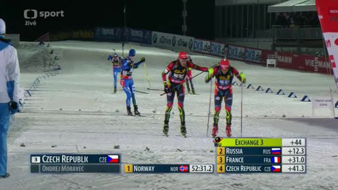 MS v biatlonu 2013 Česko - Smíšené štafety