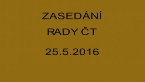 Jednání Rady České televize - 10. jednání Rady ČT v roce 2016