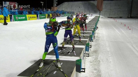 ME v biatlonu 2019 Bělorusko - Závod smíšených štafet