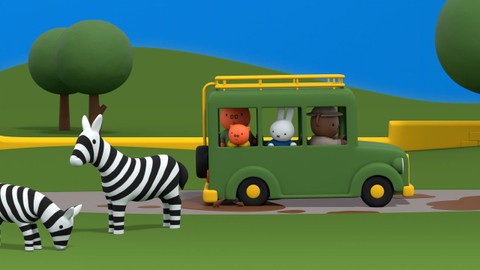 Miffy a její dobrodružství - 66/78 Miffy na safari