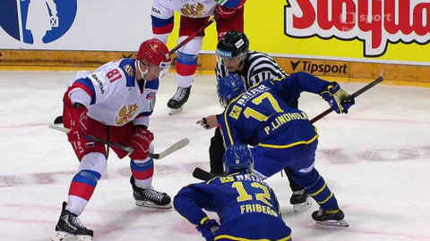 Euro Hockey Tour - Rusko - Švédsko