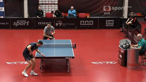 Extraliga stolního tenisu - SKST Tesla Batteries Havířov - TTC Ostrava 2016