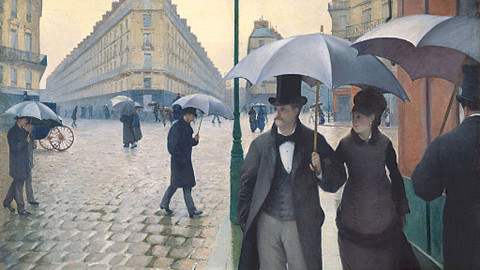Mistrovská díla - Gustave Caillebotte – Pařížská ulice v dešti