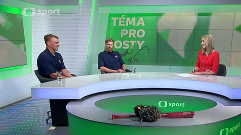 Téma pro hosty ČT sport - Přelomový rok českého baseballu