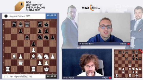 MS v šachu 2021 Dubaj - Magnus Carlsen vs. Ian Nepomniachtchi