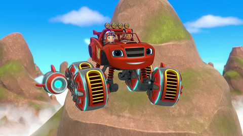 Plamínek a čtyřkoláci - 5/26 Závod na horu v oblacích