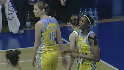 Evropská liga v basketbalu - ZVVZ USK Praha - SEAT Györ