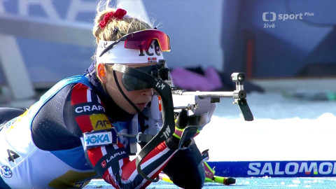 Světový pohár v biatlonu - SP Estonsko - nástřel