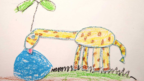 Děti kreslí písničky - Žirafa