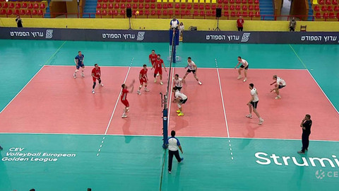 Zlatá evropská volejbalová liga - Česko - Chorvatsko